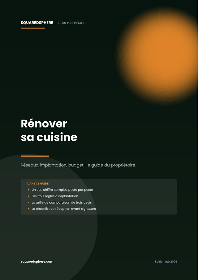 Couverture du guide Rénover sa cuisine