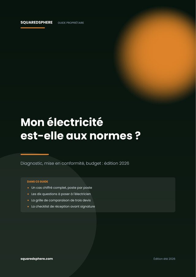 Couverture du guide Mon électricité est-elle aux normes 2026