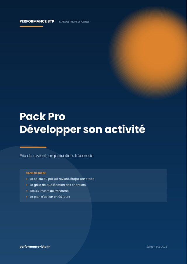 Couverture du Pack Pro — Développer son activité rénovation