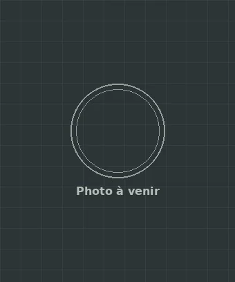 Cuisine haussmannienne laquée bleu nuit plan marbre blanc Calacatta luminaires suspendus